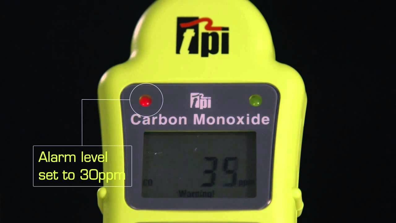 TPI 770 Carbon Monoxide Monitor - YouTube