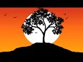 How to draw on Computer | MS Paint scenery drawing | Scenery drawing on computer | Beautiful Drawing