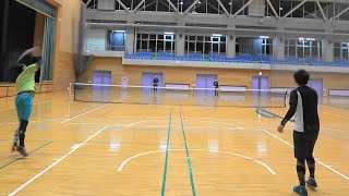 ソフトテニス 練習（インドア） 20201024