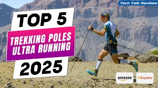 Top 5 Best Trekking Poles for Ultra Running 2025 🏔️ | Lightweight & Race-Ready!