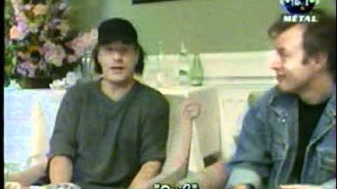 ACDC - Angus Young et Brian Johnson - Interview MCM French Tv (part1)