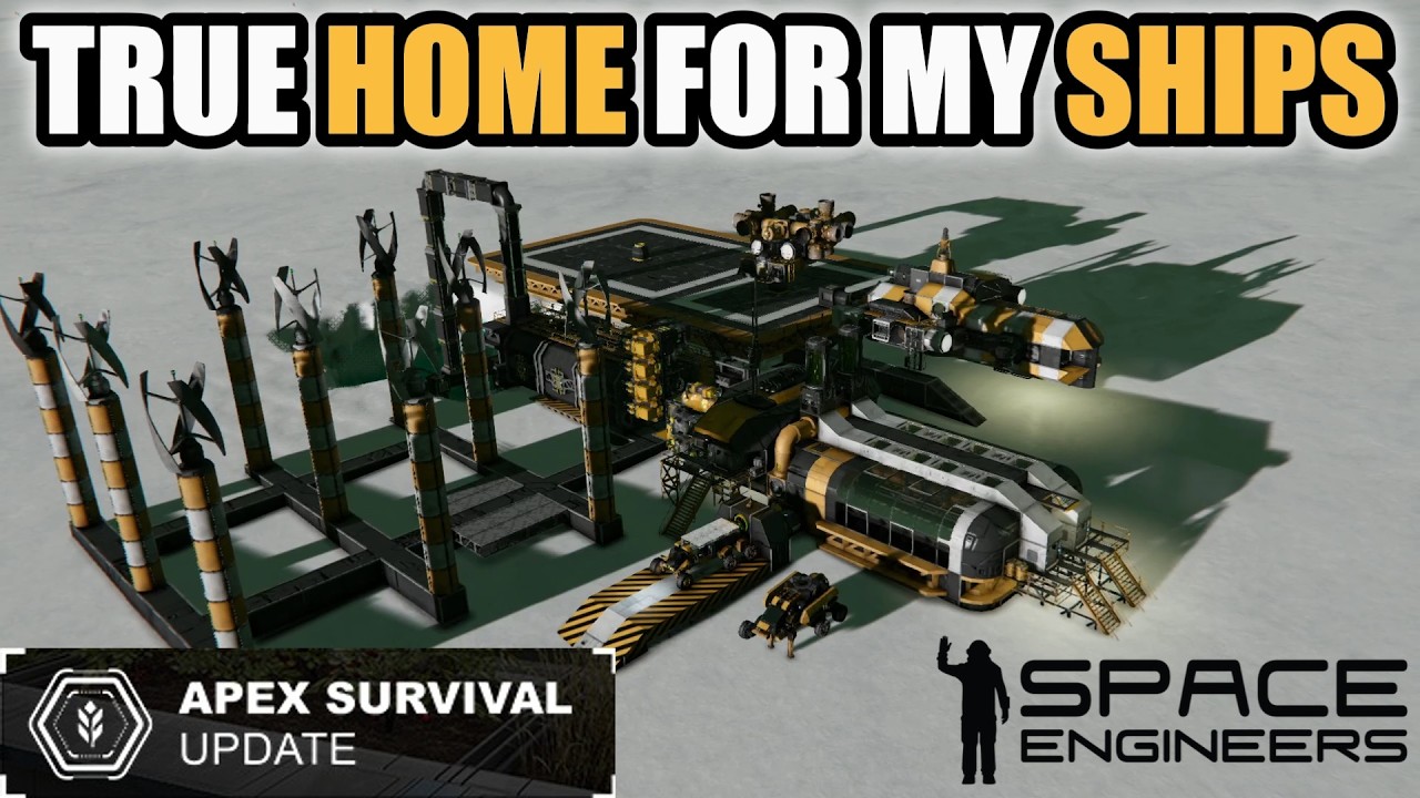 THIS SHIP IS A GAMECHANGER - Apex Survival E10 (Space Engineers 2025 ...