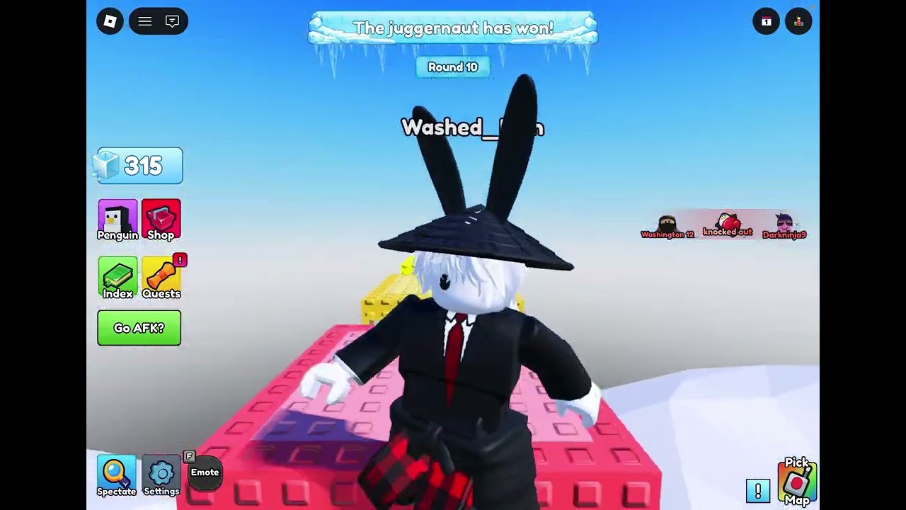 Playing some knockout