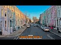 London bus ride east acton to central london aboard bus 7  upper deck pov experience in 4kr 