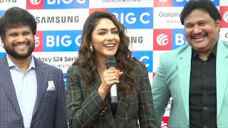 MRUNAL THAKUR at BIG C Store, Hyderabad