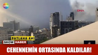 Cehennemin ortasında kaldılar! Resimi