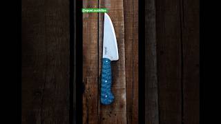 Cuchillo cocina tradicional acero 4341 buena dureza y retención #cuchillosartesanales #cuchilleria