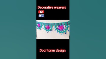 Door toran design | #macrame #viral #2023 #diymacrame #homedecor #doortoran #shorts #deewali