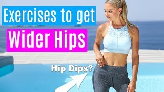Exercises To Get WIDER HIPS - Reduce HIP DIPS | Rebecca Louise