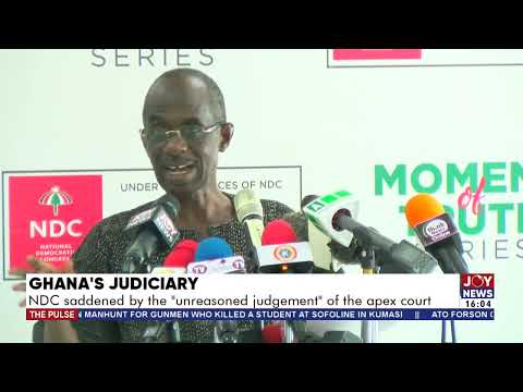 Ghana's Judiciary: NDC saddened by the 