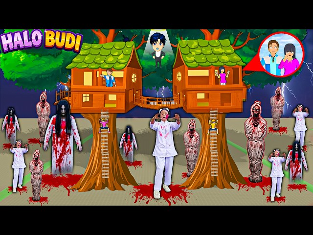 Yuta Mio Buat Rumah Pohon Paling Aman Dari Pasukan SUSTER, POCONG BERDARAH Di Kota Sakura😱