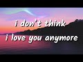 (1hour loop with Lyrics ) / ​I don&#39;t think i love you anymore -- Alaina Castillo