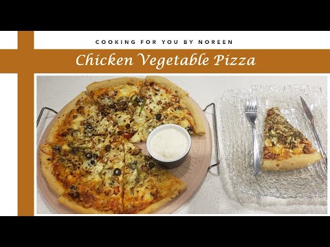 Video: Cheesy Chicken-Vegetable Pizza