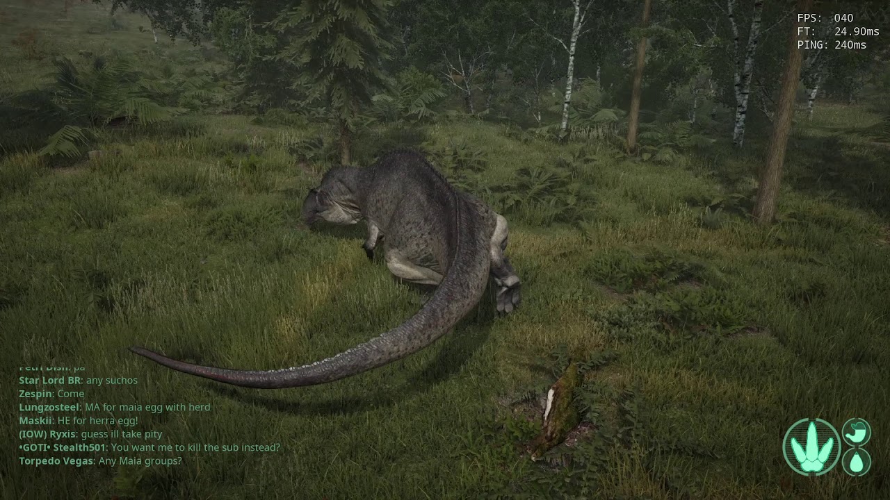 The Isle - Demonstration of Speed... Acro vs Allo