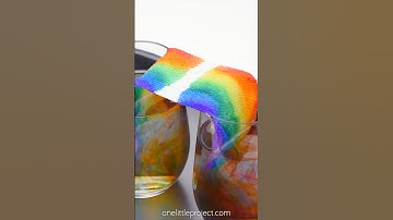 Grow a Rainbow Experiment  🌈 💧