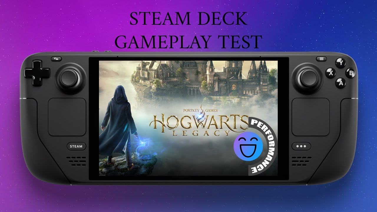 Hogwarts Legacy on Steam Deck/OS in 720p 30-60Fps (Live) 