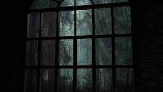 Go to Sleep in the Rain Forest | Rain on window | Rain sounds 8 Hours