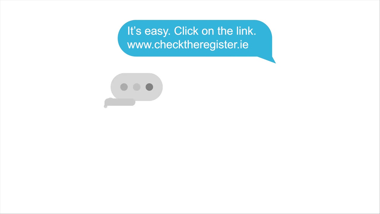Value Your Vote. Register to Vote. Check the Register of Electors in Ireland. (New registrations)
