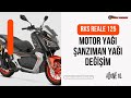 RKS Reale 125 Motor Yağı ve Şanzıman Yağı Değişimi | Yeni Video Serisi 2. Bölüm