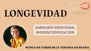 Cómo VIVIR más AÑOS saludablemente, LONGEVIDAD y EMOCIONES by TU INSTANTE IRENE- Biodescodificación Meditación  238 views 1 month ago 11 minutes, 56 seconds