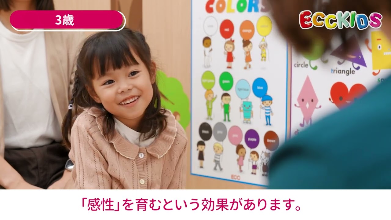 3歳（年少）向けコース｜子供英会話ECCKIDS