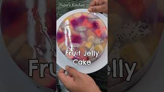 Fruit Jelly Cake so Easy and Tasty YouTubeShorts Cake Shorts Viral ViralShorts