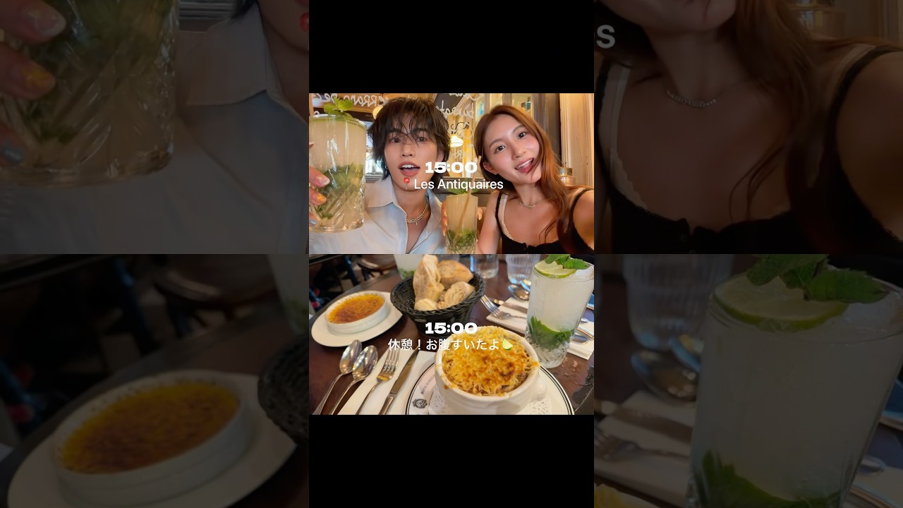 【フランスでセットログ🇫🇷】 兄妹の充実した1日VLOG 🍝✧˖* #france #setlog #フランス #セットログ