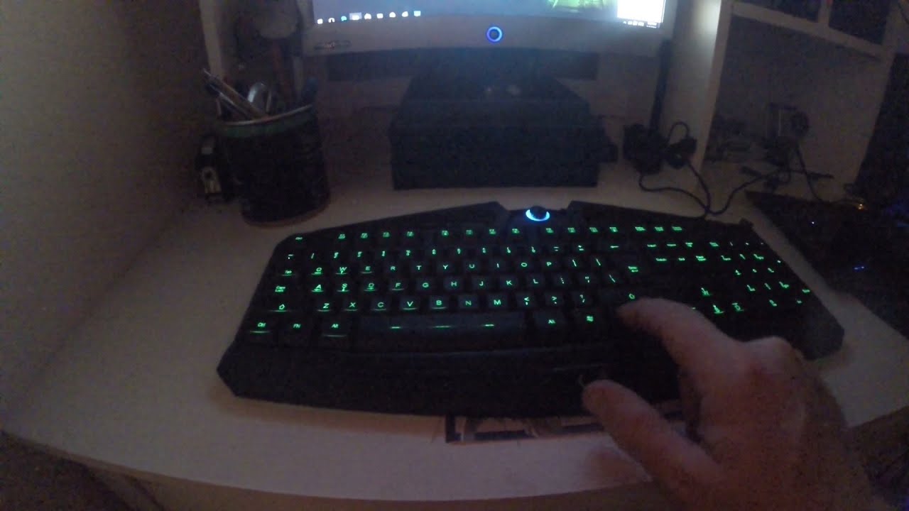 Unboxing New Favorite Z767 Computer Keyboard Backlit Gaming Key Board Red Storm