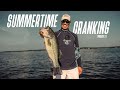 SUMMERTIME CRANKIN! // Project E // How to catch fish on a CRANKBAIT using your ELECTRONICS!