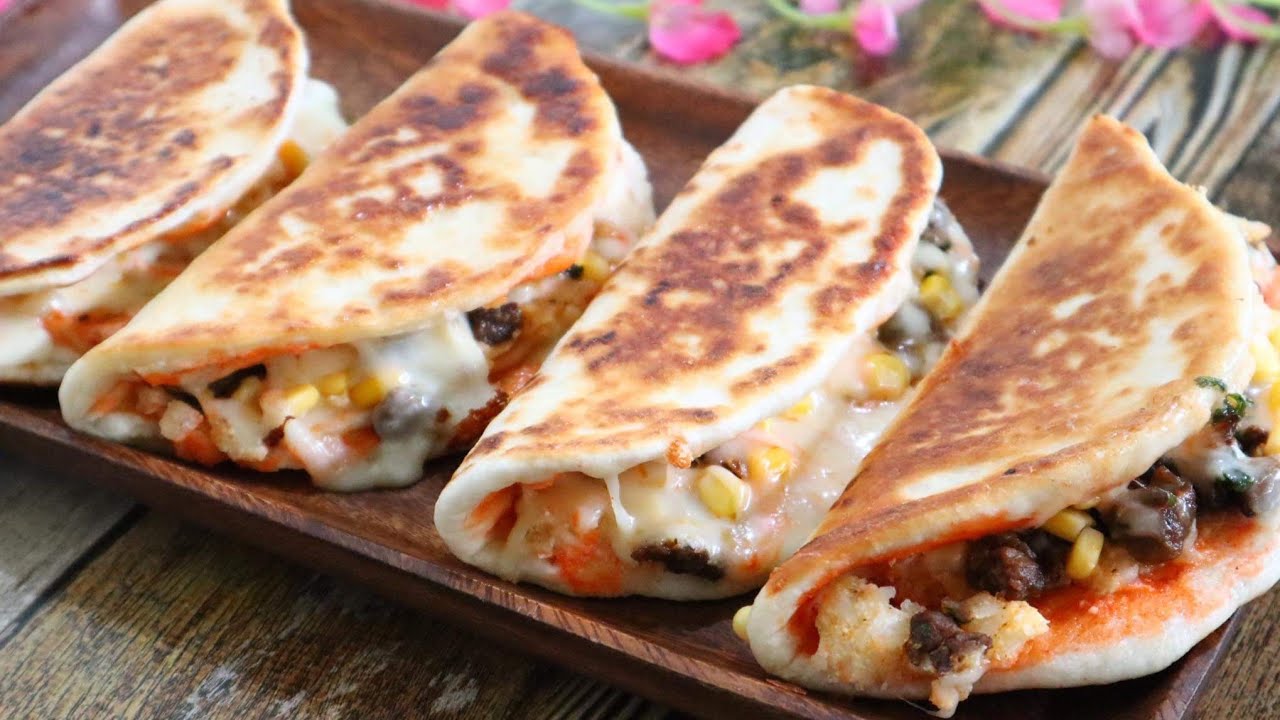 Crispy Cheesy Potato Quesadilla Recipe Perfect Breakfast Recipe YouTube