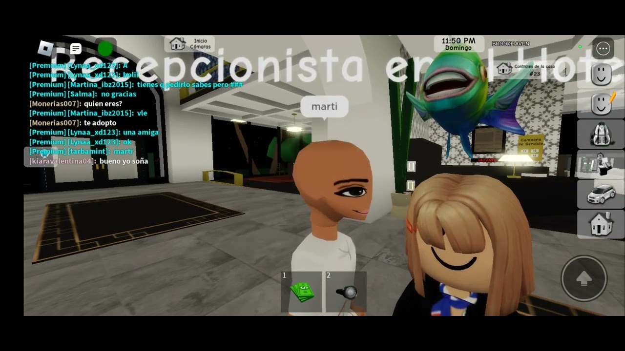 primer dia en roblox siendo Pelona🤑🥵 