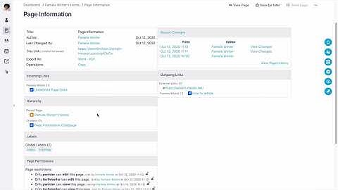 View Page Information - Learn Atlassian Confluence & Linchpin Intranet #120