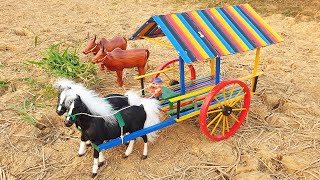 How To Make Horse Cart With Bamboo - Creative Diy 