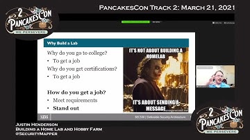 PancakesCon 2 - Justin Henderson - Building a Home Lab and Hobby Farm"