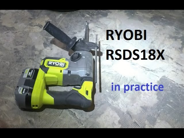 Test Perforateur Ryobi 18V R18SDS-0 ONE+ 