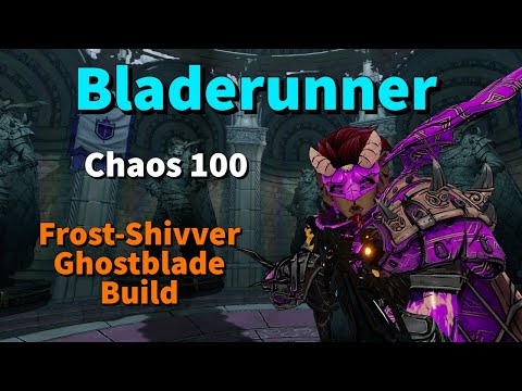 BEST GHOSTBLADE BUILD | DESTROY CHAOS 100 | Bladerunner | Frost-Shivver Melee | + Save file