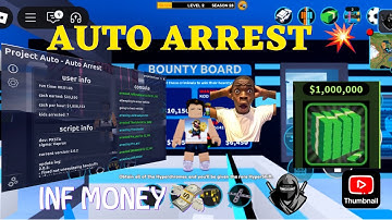 💥 JAILBREAK AUTO ARREST SCRIPT! ⚡ NO KEY | PASTEBIN