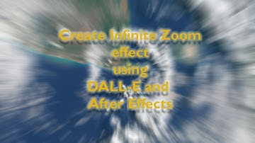 Create an Infinite Zoom video using DALL-E AI