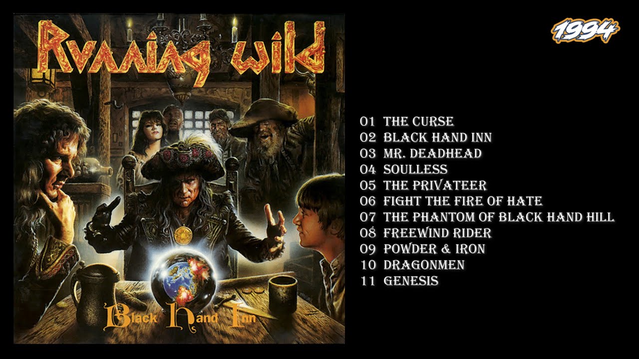 Running Wild - Black Hand Inn (1994) Full Album, Heavy / Power / Speed Metal from Germany
