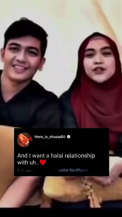 Jalinlah hubungan halal lewat pernikahan ❤️🥰💖 #shorts#islam