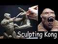 Kong vs Skull Crawler Sculpture (Kong Skull Island )