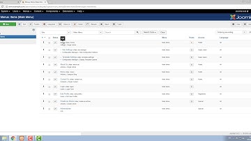 Joomla 3 Administrator Overview tutorial