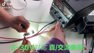P15D 6V LEDバルブ  6V~30V対応 直流/交流兼用 HI/LO切替  6V headlight