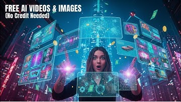 Top 5 FREE AI Tools to Create Videos & Images (No Watermark!)