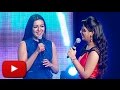 Catherine Tresa's FUNNY Act For Allu Arjun  Sarainodu Success Meet  Lehren Telugu