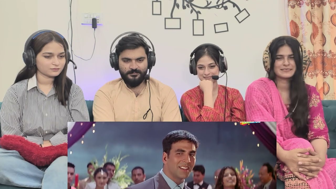Kisise tum pyar kro Song Andaaz Movie Reaction P/8 | Akshay Kumar, Lara Dutta, Johnny Lever |