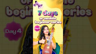 DAY 4 OF UKULELE LEARNING 🥳😇 | New to Ukulele? Learn Strumming Today | Beginner Series #ukulele