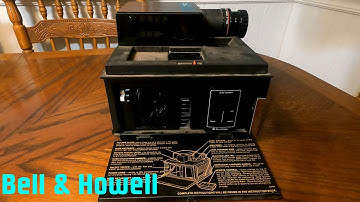 Bell & Howell Slide Cube RF60 Projector review