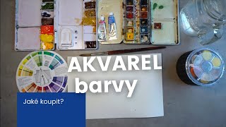 Akvarelové barvy- jaké vybrat?