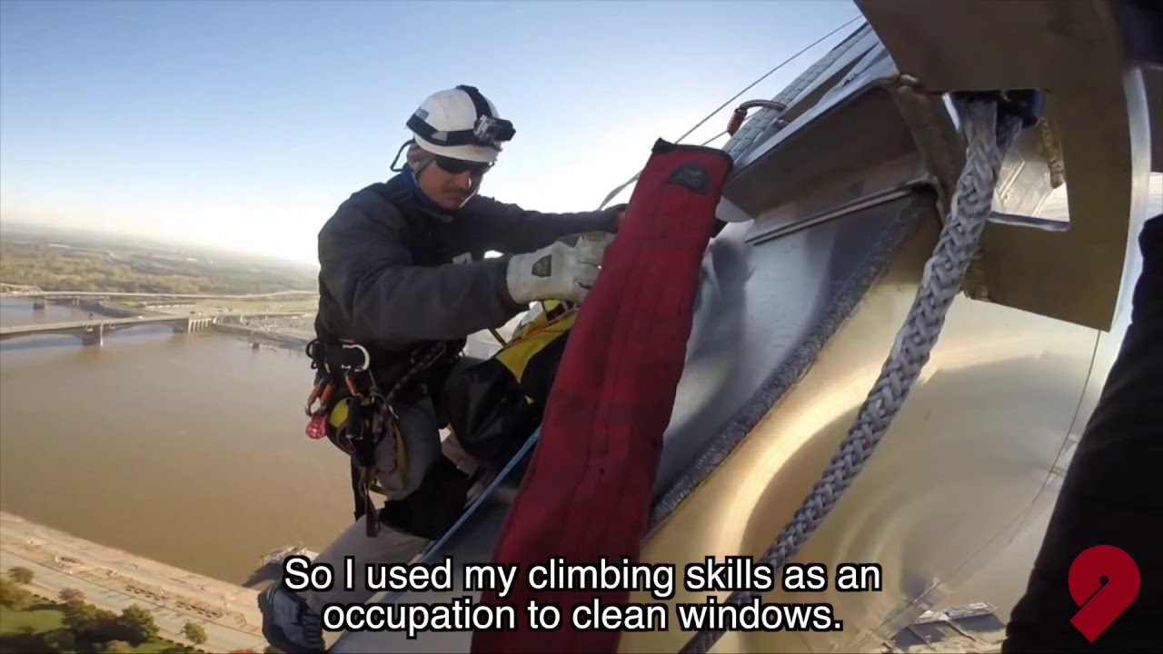 Cool jobs that don&#39;t require a degree - St. Louis Arch Building Inspector - YouTube